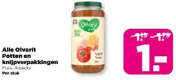 PLUS Alle olvarit potten en knijpverpakkingen aanbieding