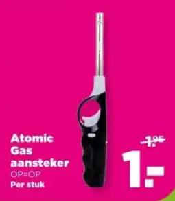 PLUS Atomic gas aansteker aanbieding