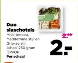 PLUS Duo slaschotels aanbieding