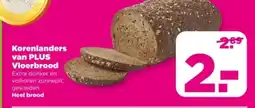 PLUS Korenlanders van plus vloerbrood aanbieding