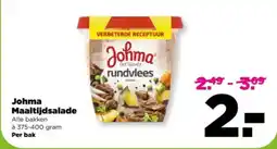 PLUS Johma maaltijdsalade aanbieding