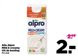PLUS Alle alpro mild & creamy uit de koeling aanbieding