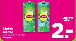 PLUS Lipton ice tea aanbieding