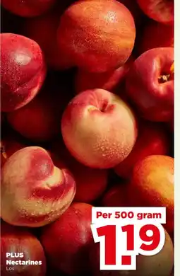 PLUS Plus nectarines aanbieding