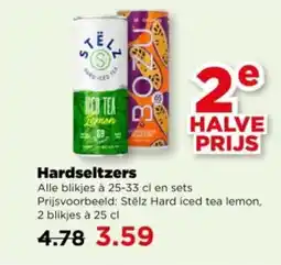 PLUS Hardseltzers aanbieding