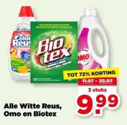 PLUS Alle witte reus, omo en biotex aanbieding