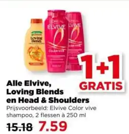PLUS Alle elvive, loving blends en head & shoulders aanbieding