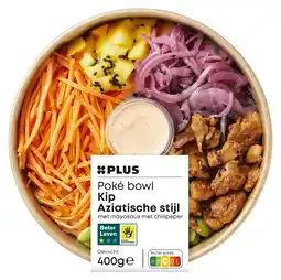 PLUS PLUS Poké bowl Aziatische kip aanbieding