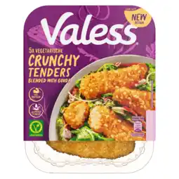 PLUS Valess Crunchy Tenders blended with cheese aanbieding