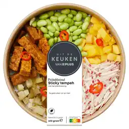 PLUS PLUS Poké bowl Sticky Tempeh aanbieding
