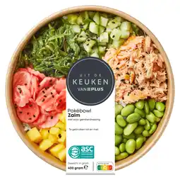 PLUS PLUS Poké bowl zalm aanbieding
