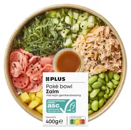 PLUS PLUS Poké bowl zalm aanbieding
