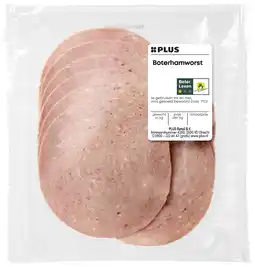 PLUS PLUS Blik boterhamworst aanbieding