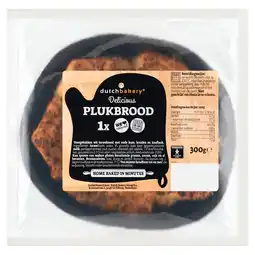 PLUS Dutch Bakery Plukbrood aanbieding