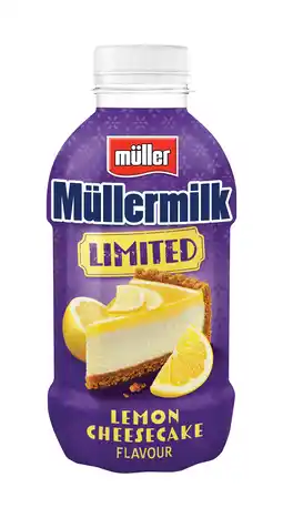 PLUS Müllermilk Limited Edition Lemon Cheesecake aanbieding