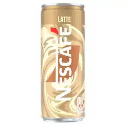 PLUS Nescafe Ready to Drink Latte ijskoffie aanbieding