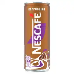 PLUS Nescafe Ready to Drink Cappuccino ijskoffie aanbieding