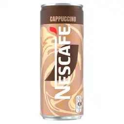 PLUS Nescafe Ready to Drink Cappuccino ijskoffie aanbieding