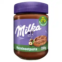 PLUS Milka Chocopasta Chocolade Hazelnoot aanbieding