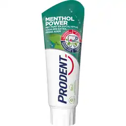 PLUS Prodent Tandpasta menthol power aanbieding