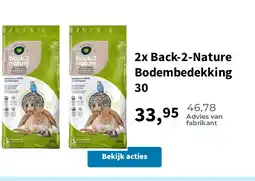 Plein.nl 2x Back-2-Nature Bodembedekking 30 aanbieding