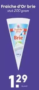 Coop Fraîche d'Or brie aanbieding
