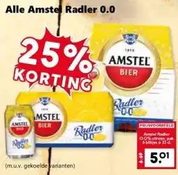 Coop Alle Amstel Radler 0.0 aanbieding