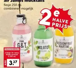 Coop Sir James mocktails aanbieding