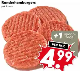 Coop Runderhamburgers aanbieding