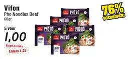 Budget Food Vifon Pho Noodles Beef aanbieding