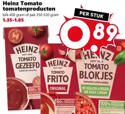 Coop Heinz Tomato tomatenproducten aanbieding