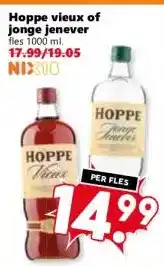 Coop Hoppe vieux of jonge jenever aanbieding