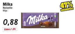 Budget Food Milka Noisette aanbieding