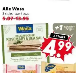 Coop Alle Wasa aanbieding