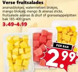 Coop Verse fruitsalades aanbieding
