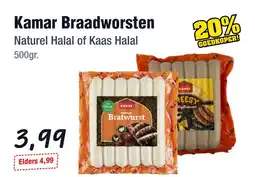 Budget Food Kamar Braadworsten aanbieding