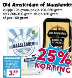 Boon`s Markt Old Amsterdam of Maaslander aanbieding