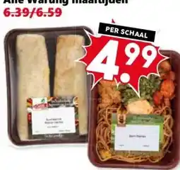 Coop Alle Warung maaltijden aanbieding