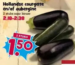 Boon`s Markt Hollandse courgette en/of aubergine aanbieding