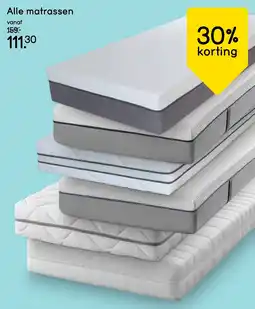 Leen Bakker Alle matrassen aanbieding