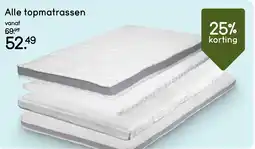 Leen Bakker Alle topmatrassen aanbieding