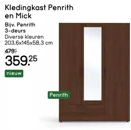 Leen Bakker Kledingkast Penrith aanbieding