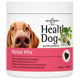 Holland & Barrett 1+1 gratis | Jacob Hooy Pets Healthy Dog Relax Mix - 80 stuks aanbieding