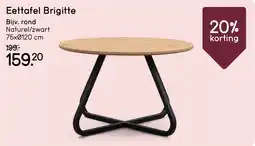 Leen Bakker Eettafel Brigitte aanbieding