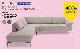 Leen Bakker Bank Tom aanbieding