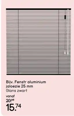 Leen Bakker Fenstr aluminium jaloezie aanbieding