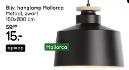 Leen Bakker Hanglamp Mallorca aanbieding