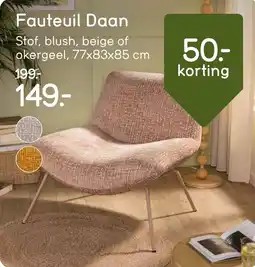 Leen Bakker Fauteuil Daan aanbieding