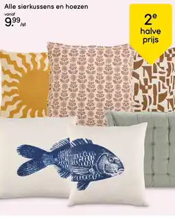Leen Bakker Alle sierkussens en hoezen aanbieding