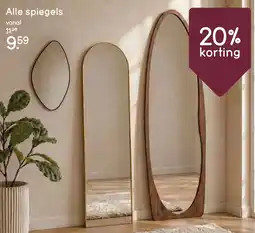 Leen Bakker Alle spiegels aanbieding